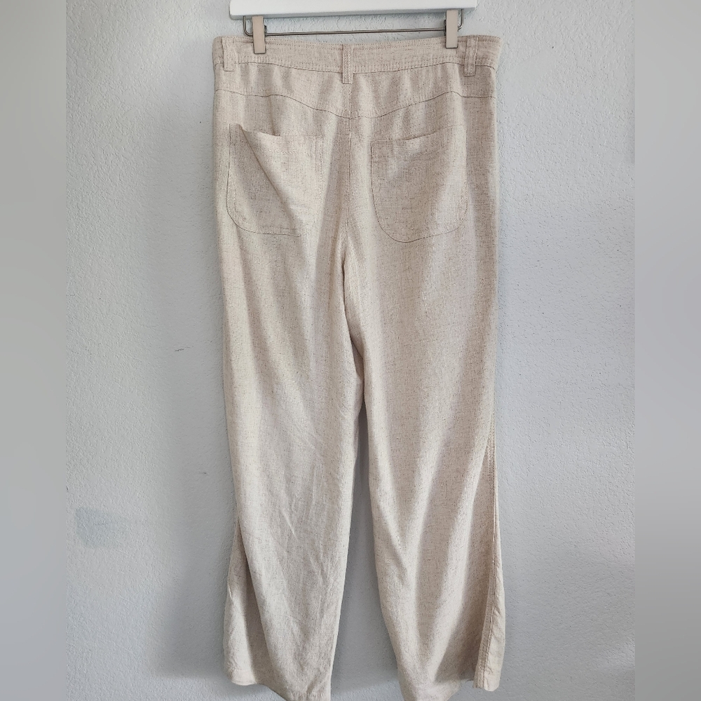 Divided Light Beige Linen Pants - image 6